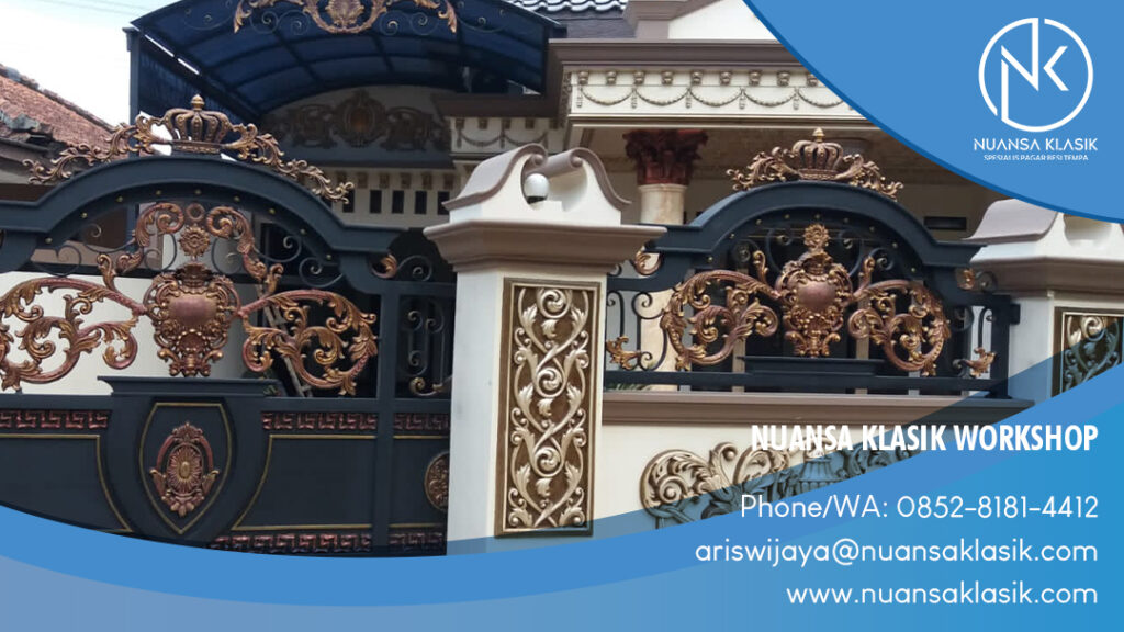 14 motif pagar besi tempa klasik