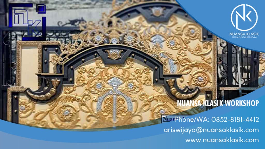 14 motif pagar besi tempa klasik