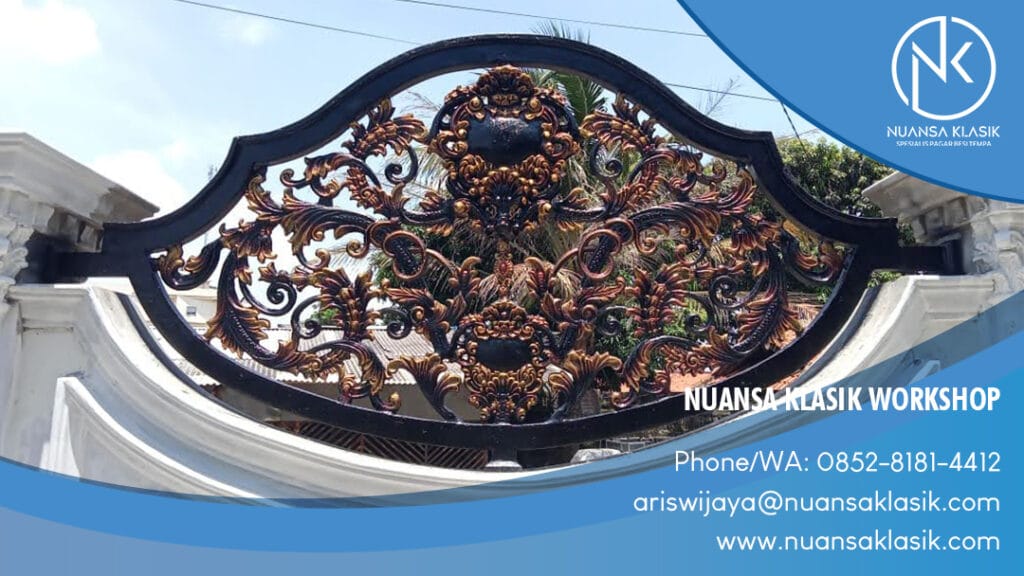 14 motif pagar besi tempa klasik